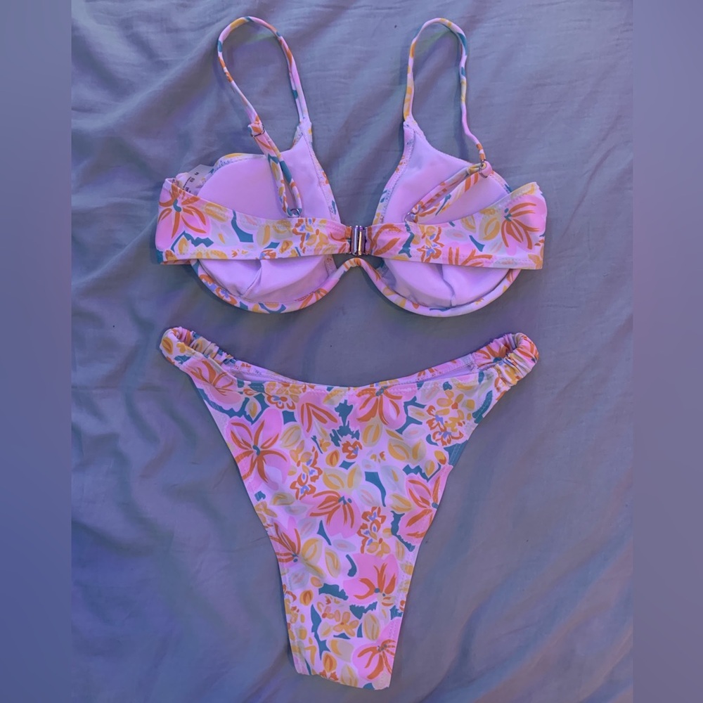 💘 Floral Print Shein Bikini 💘
